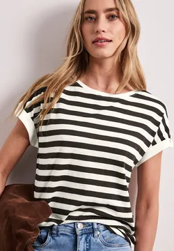 T-shirt basique à manches longues pour filles -S30808Z4-G5T - S30808Z4