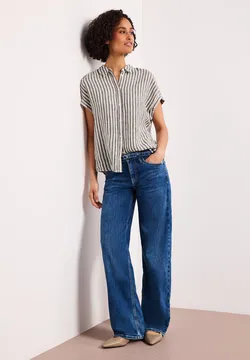 Jake*s Collection Blouseshirt met V-hals in roestrood online kopen | P&C Jake*s Collection Blouseshirt met V-hals in roestrood online kopen | P&C