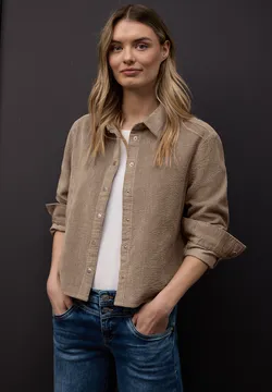 Chemisier Femme Street One Style Bohème - Rose - Taille 38 - Occasion Très Bon état - Modèle RJ917