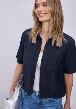 Haut Col Classique Manches Courtes Imprimé Floral Studio Works Taille M - Neuf Sans étiquette