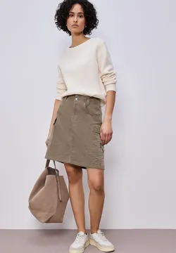 Jupe Fille Grise En Velours Côtelé Zara Taille 3/4 Ans - Occasion En Très Bon état