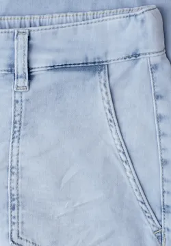 Damesjeans rechte pijp, Medium blauw Damesjeans rechte pijp, Medium blauw