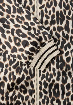 Corduroy jas voor dames in Zwart