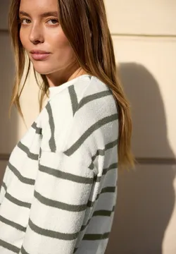 Top à Manches Longues All Saints - Noir Et Blanc - Taille 34 - Lin Et Coton - Occasion TB