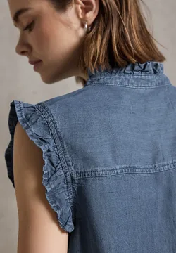 Haut Col Classique Manches Courtes Imprimé Floral Studio Works Taille M - Neuf Sans étiquette