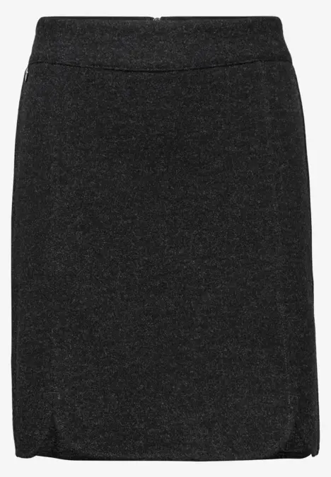 Rock in Woll-Optik anthracite melange