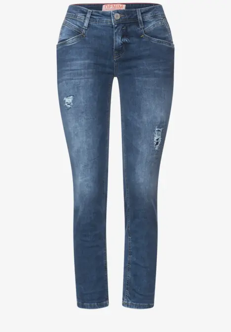 Jean coupe classique authentic dark indigo wash
