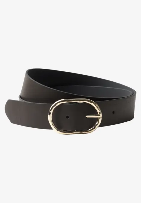 Ceinture avec boucle décorative auburn brown
