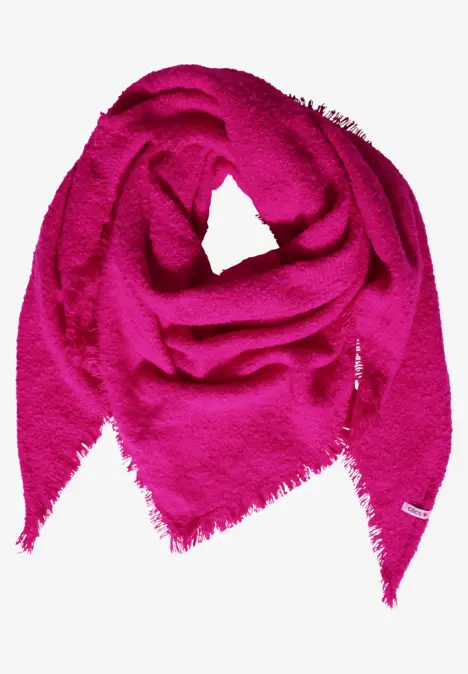 Bouclé-Tuch lightning pink