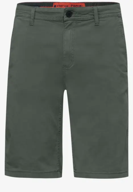 Stretch Twill Chino Shorts dusty urban green