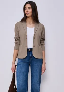 Blazer Femme Street One Taille 40 - Carreaux Multicolore Polyester - Occasion TBE