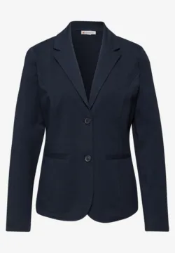 Street One Blazer In Velluto A Coste Donna – Taglia 38, Colletto A Risvolto, Stile Retrò