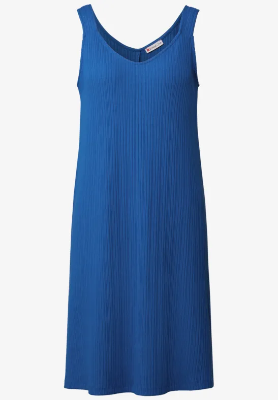 Street One Dames Riemjurk in effen kleur in Blauw, in size: 46 afbeelding 3