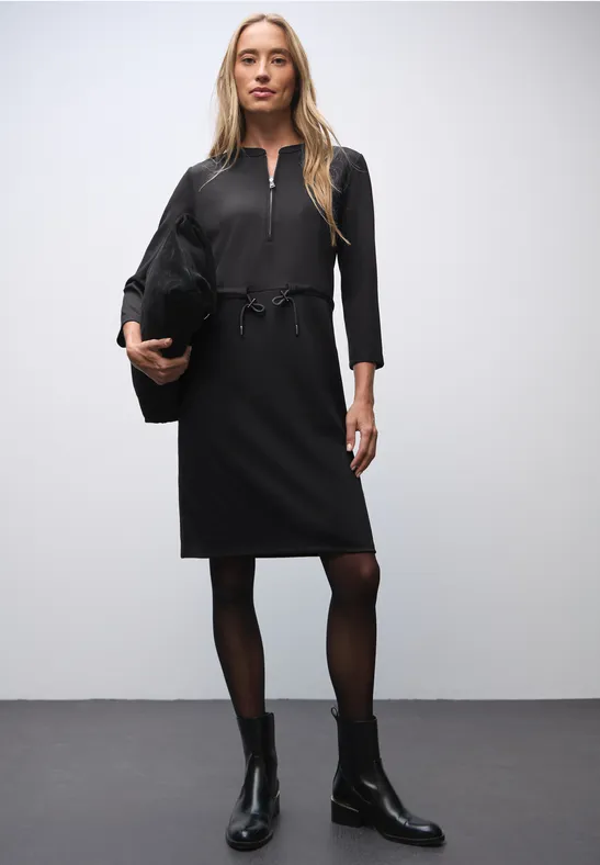 Thumbnail - Jersey-Kleid mit Zipper