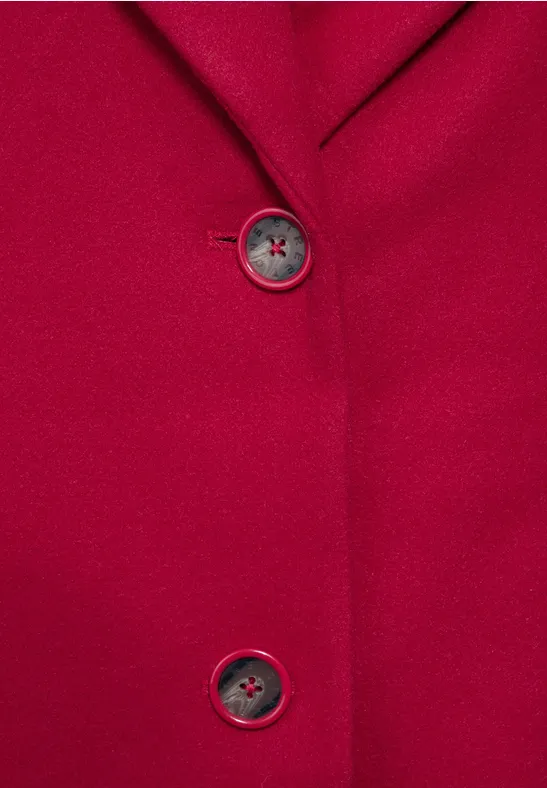 Street One Dames Caban jas in Rood, in size: 40 afbeelding 4