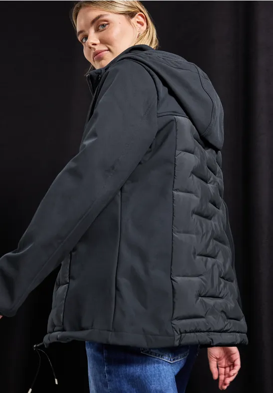 Thumbnail - Strukturmix Softshelljacke