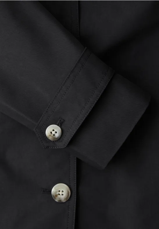 Street One Dames Trenchcoat in Zwart, in size: 38 afbeelding 4