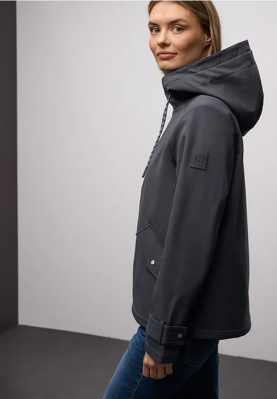 Street One Frauen Parka in Blau, Gr: 44