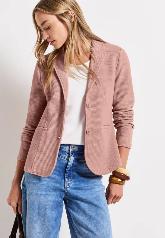 Thumbnail - Basic Blazer mit Struktur