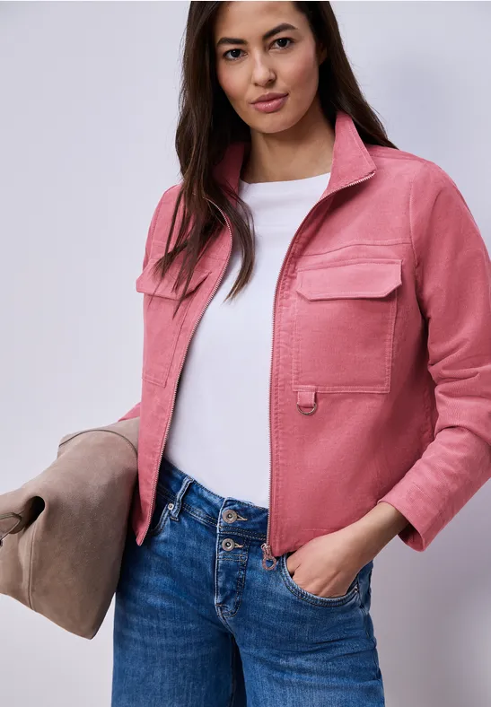 Thumbnail - Street One Frauen Kurze Jacke in Pink, Gr: 38