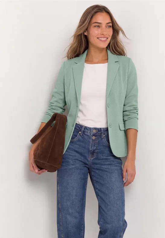 Basic Blazer mit Struktur