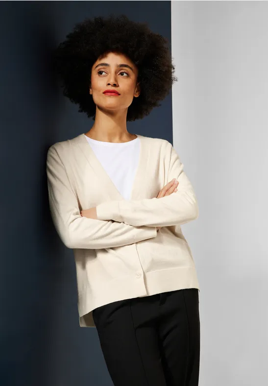 STREET-ONE Cosy Cardigan für Damen | STREET-ONE