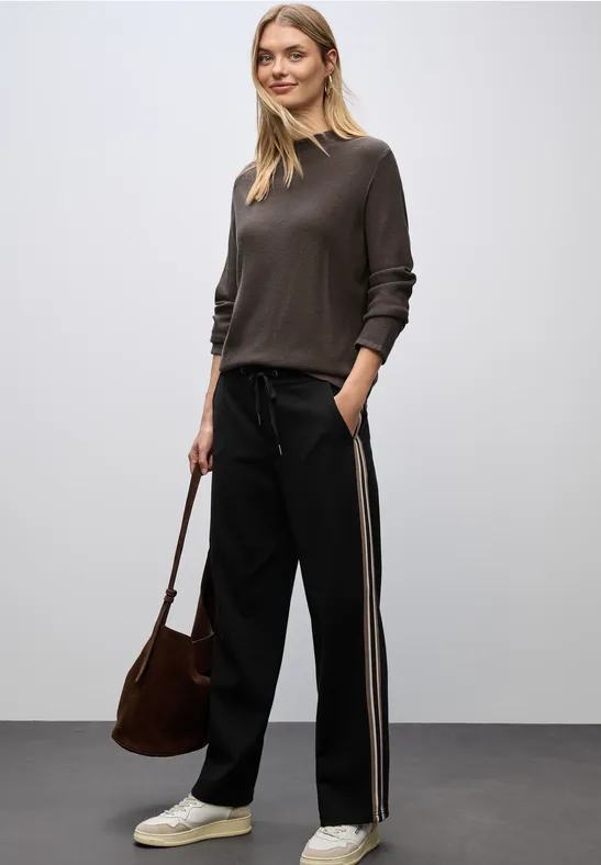 Thumbnail - Street One Frauen Strukturpullover in Braun, Gr: 36
