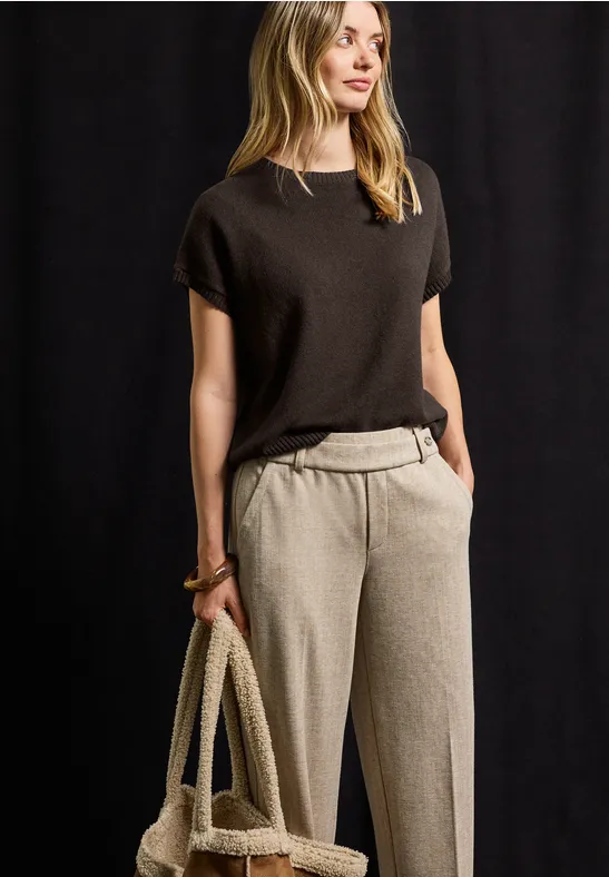 Thumbnail - Street One Frauen Cozy Pullover in Braun, Gr: 42