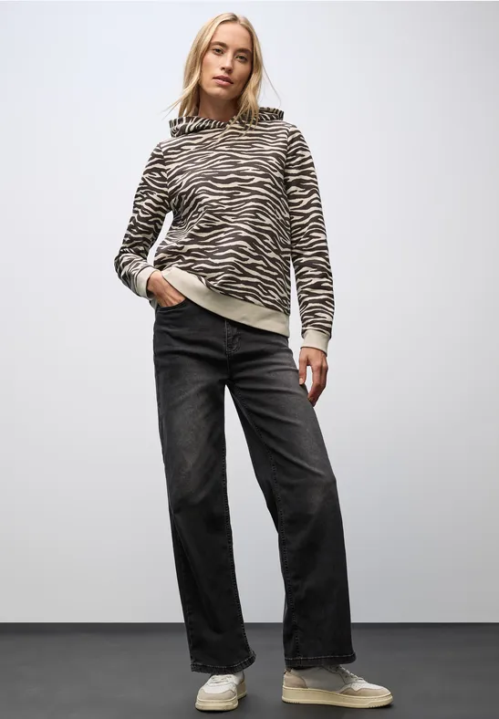 Thumbnail - Gemusterter Hoodie