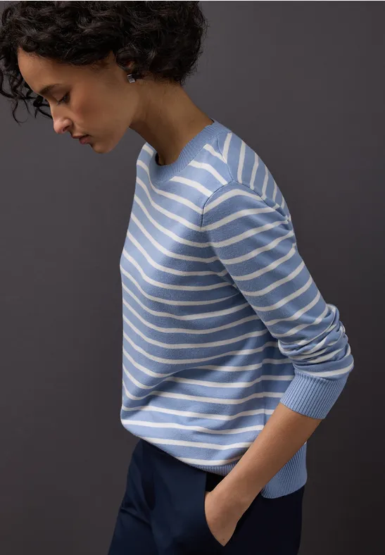 Thumbnail - Gestreifter Pullover