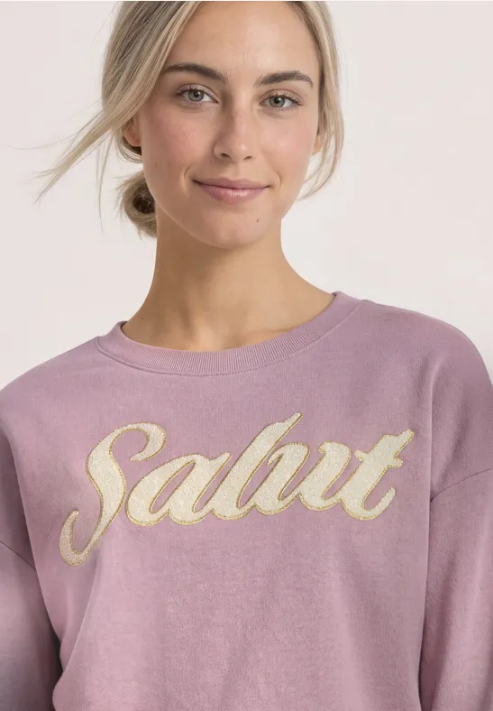Langarm Sweatshirt mit Artwork