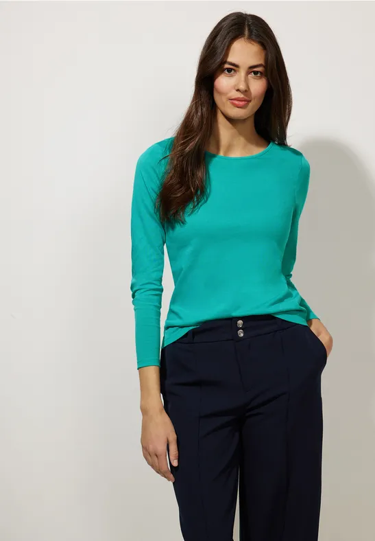 Women's T-shirt Only First one life solid manches courtes | Made in