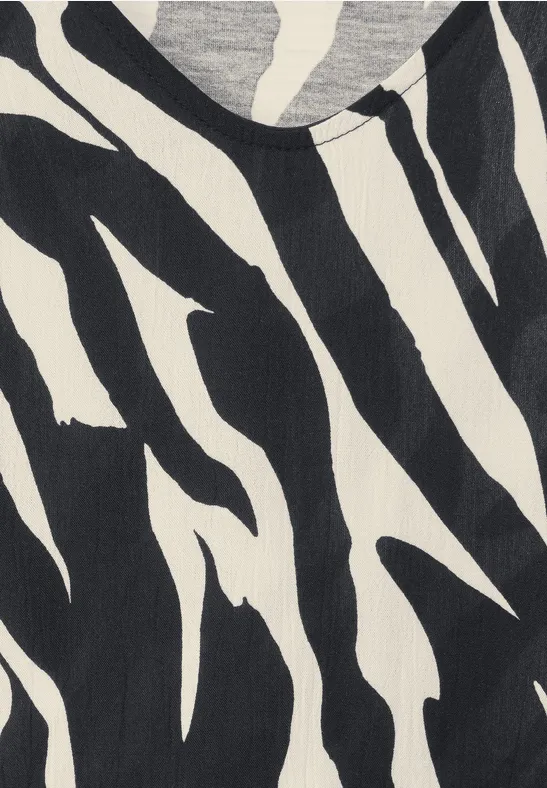 Plateau à Bibelots En Porcelaine Imprimé Zèbre - Tri-Coastal Design 2016