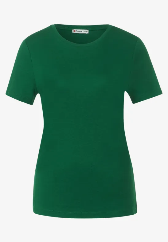 Street One Studio Damen Sweater Mit Rundhals – Lässiger Pullover Aus Weichem Baumwollmix