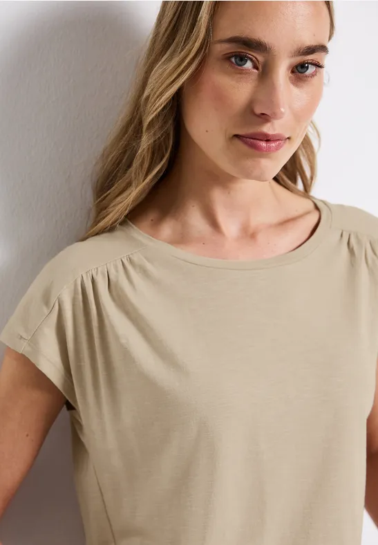 STREET ONE Shirttop met ruches