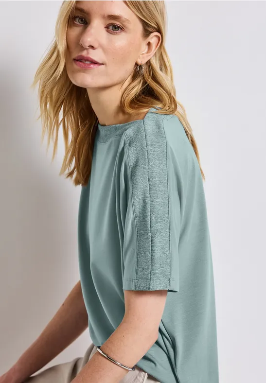 Thumbnail - Shirt mit Strukturdetail