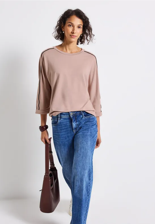 STREET ONE Shirt met 3/4 mouwen