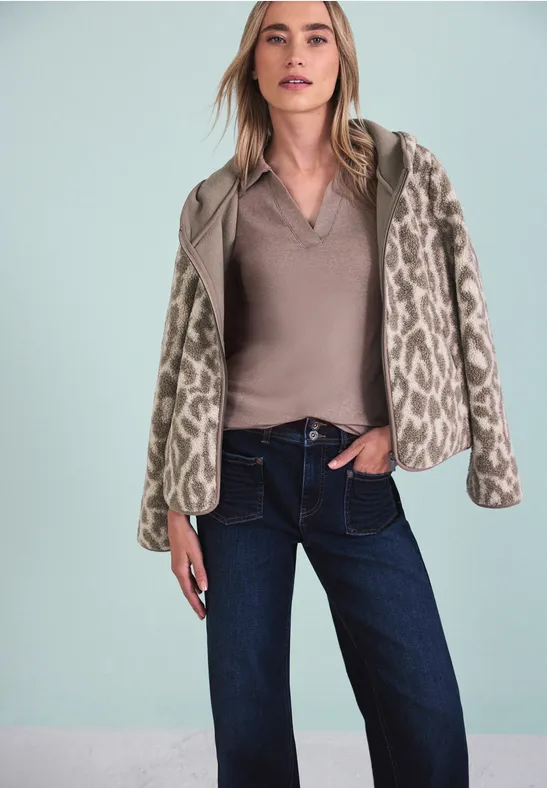 Thumbnail - Kuschelige Hoodie Jacke