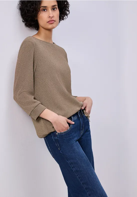 Thumbnail - Street One Shirt in Unifarbe