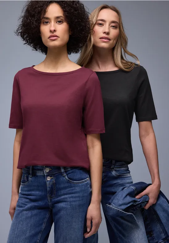 Thumbnail - Street One Basic Shirt im 2er-Pack