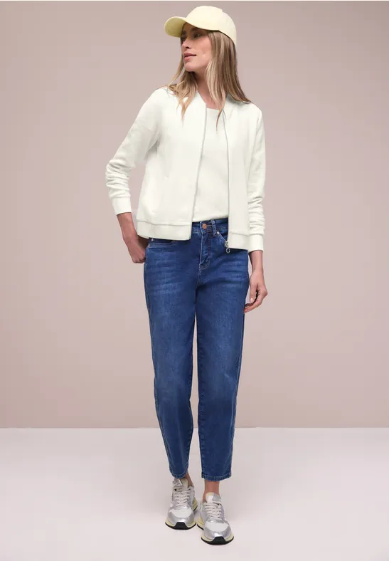 Thumbnail - Street One Blouson mit Zipper und Struktur