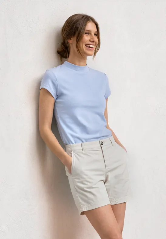 Basic Shirt mit Turtle Neck