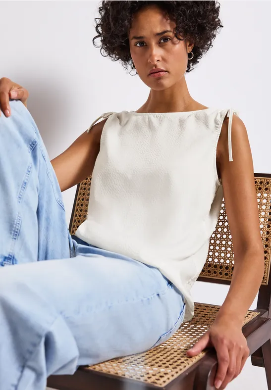 Thumbnail - Seersucker Blusentop