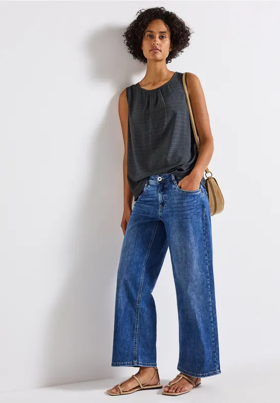 Thumbnail - Gemustertes Blusentop