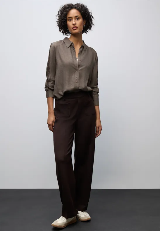 STREET ONE Blouse met lange mouwen