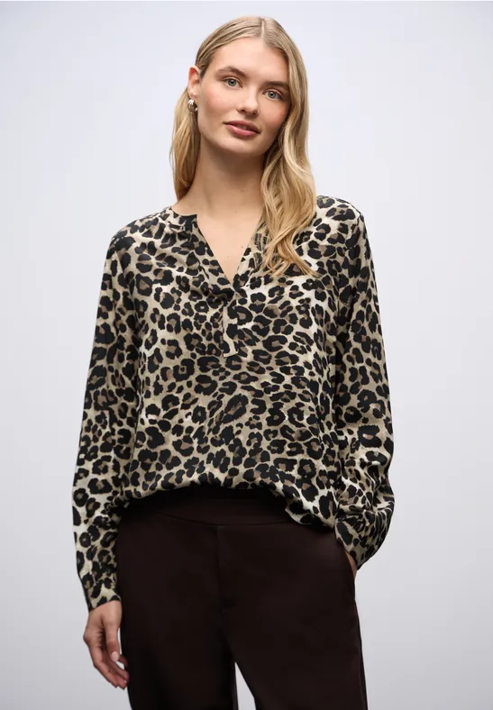 Thumbnail - Street One Frauen Leo Tunika in Beige, Gr: 42