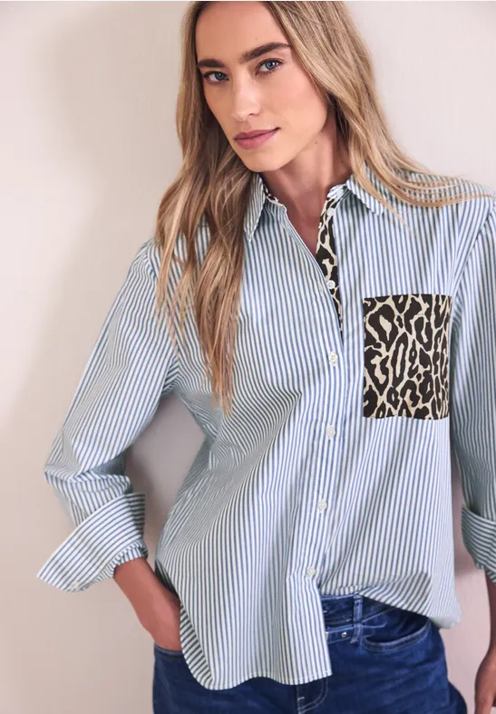 Street One Gestreept overhemd blouse