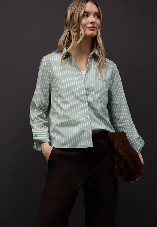 Street One Gestreept overhemd blouse