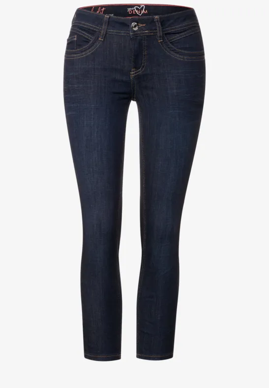 Street One Damen Slim Fit Jeans - Modische Stretch Jeans