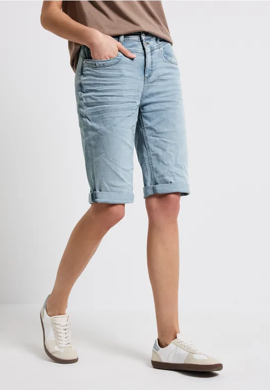 Thumbnail - Bleached Bermuda Jeans
